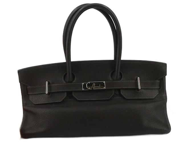 Herm S Birkin Brown Pony Style Calfskin Ref Joli Closet