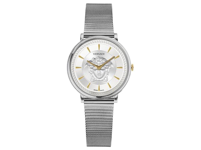 Montre Versace V Circle Medusa Mesh M Tallis Ref Joli Closet