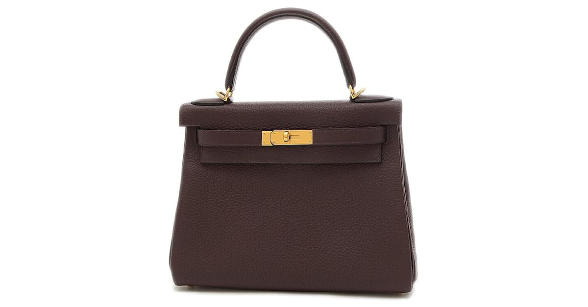 Hermès hermes kelly Cuir Marron ref 790353 Joli Closet