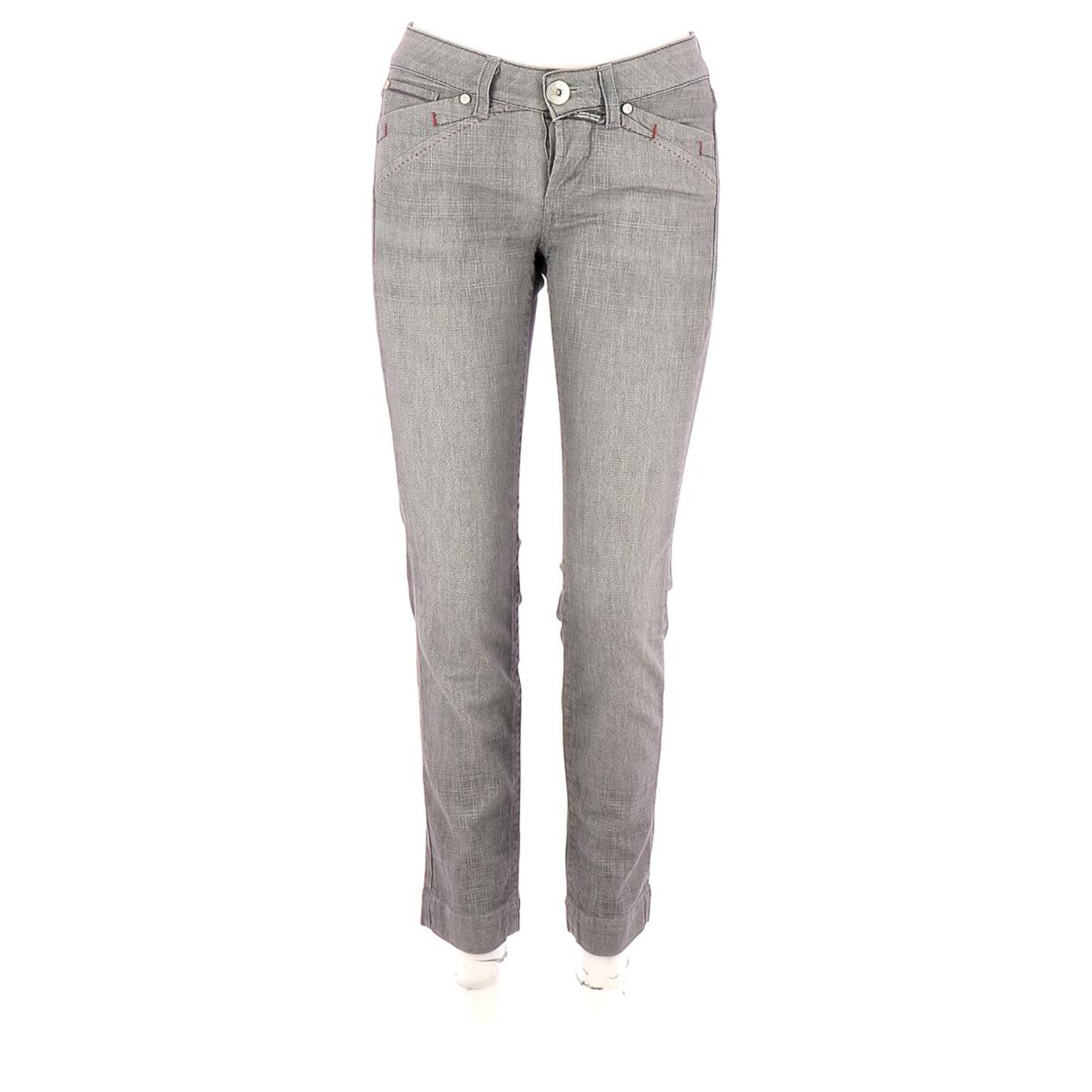 Marith Et Fran Ois Girbaud Jeans Coton Gris Ref Joli Closet