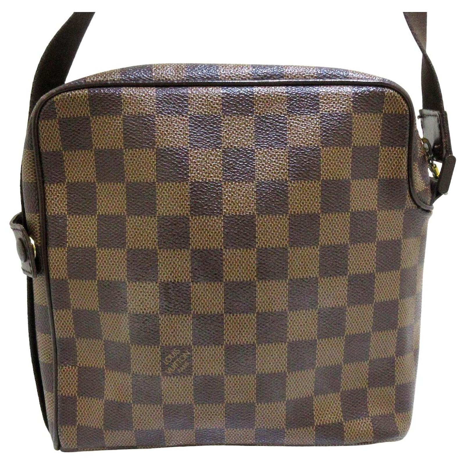 Louis Vuitton Olav Brown Cloth Ref 398966 Joli Closet