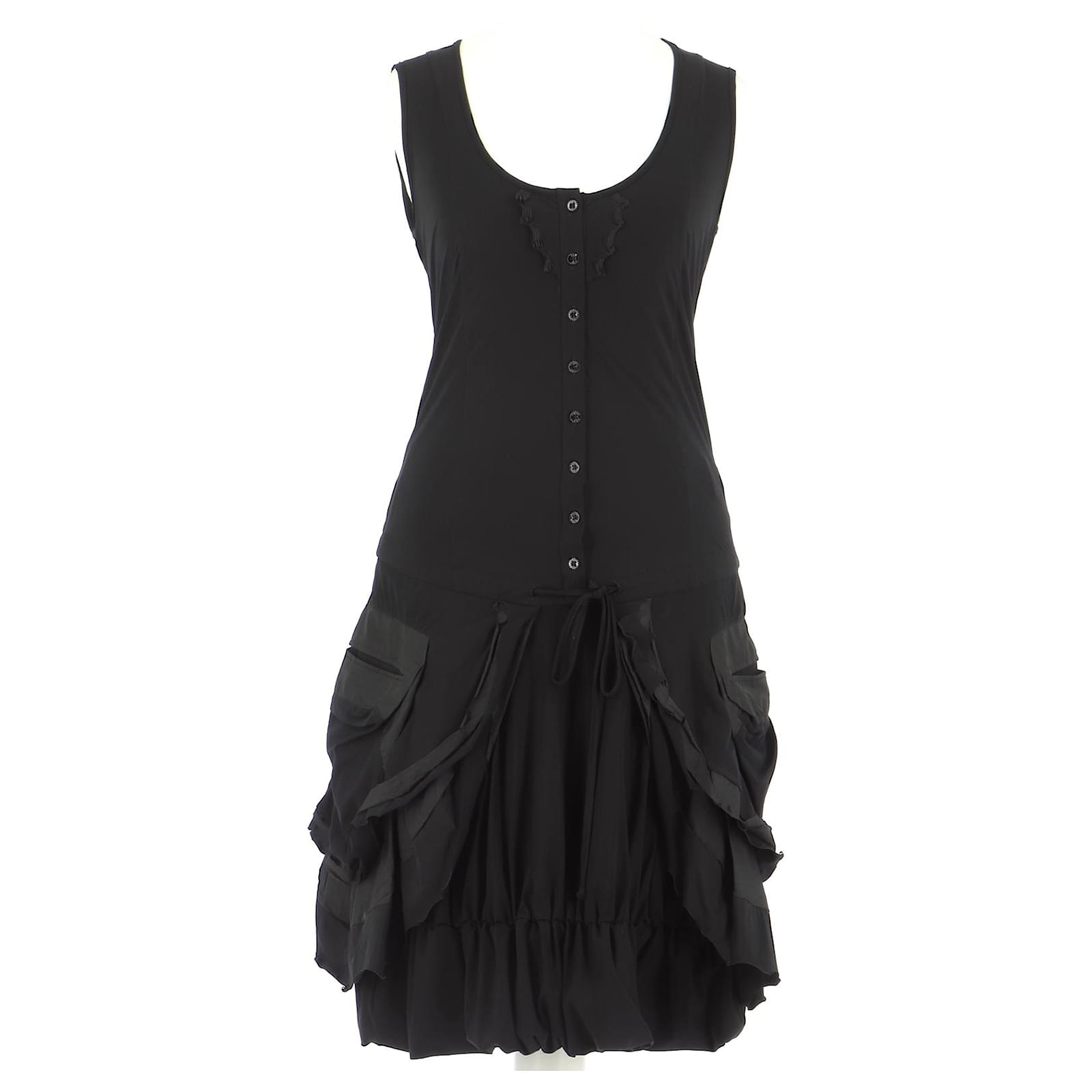 Marith Et Fran Ois Girbaud Robe Polyamide Noir Ref Joli Closet