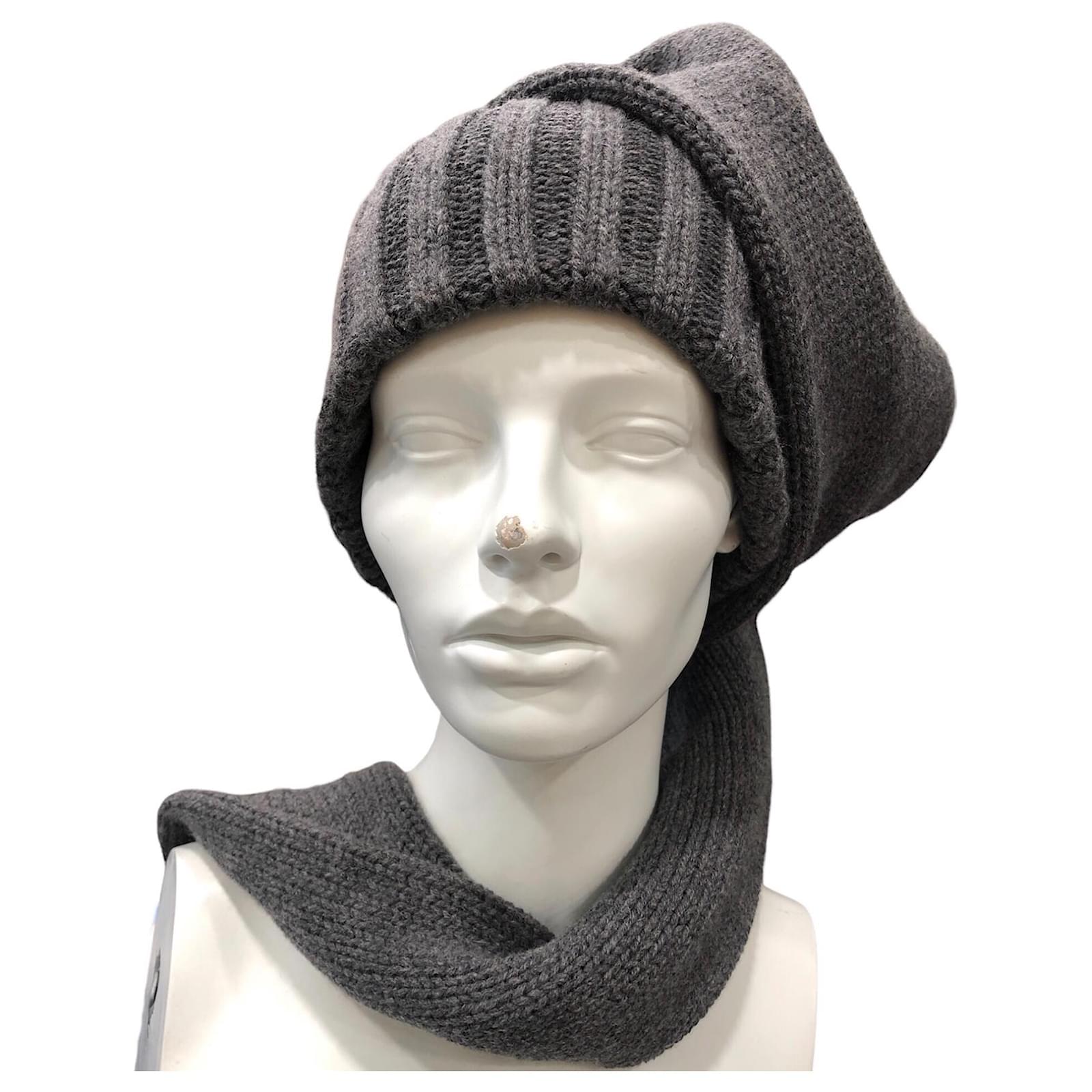 Louis Vuitton Hats Grey Wool Ref 512976 Joli Closet