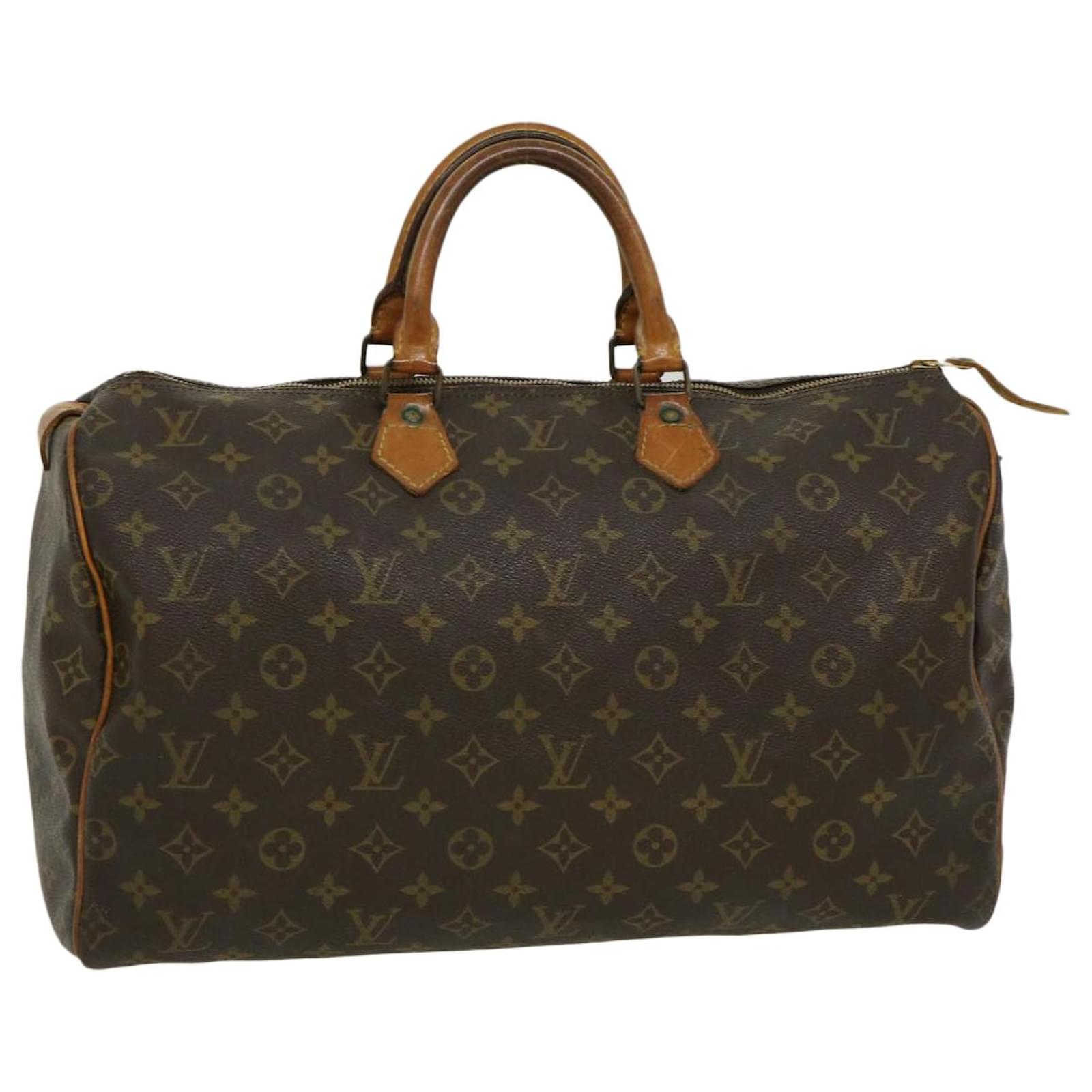 Speedy Louis Vuitton Schnell Braun Leinwand Ref Joli Closet