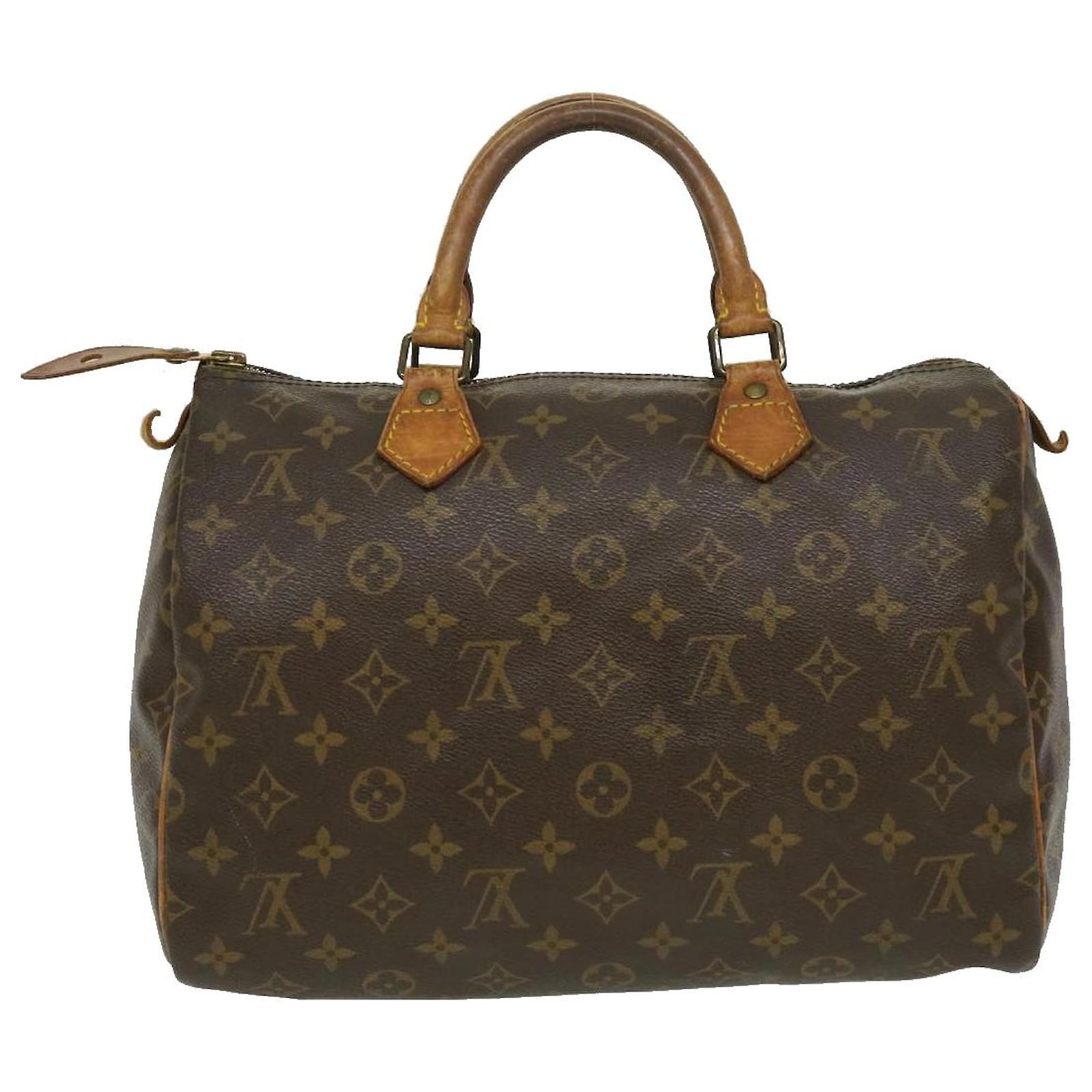 Speedy Louis Vuitton Schnell Braun Leinwand Ref Joli Closet