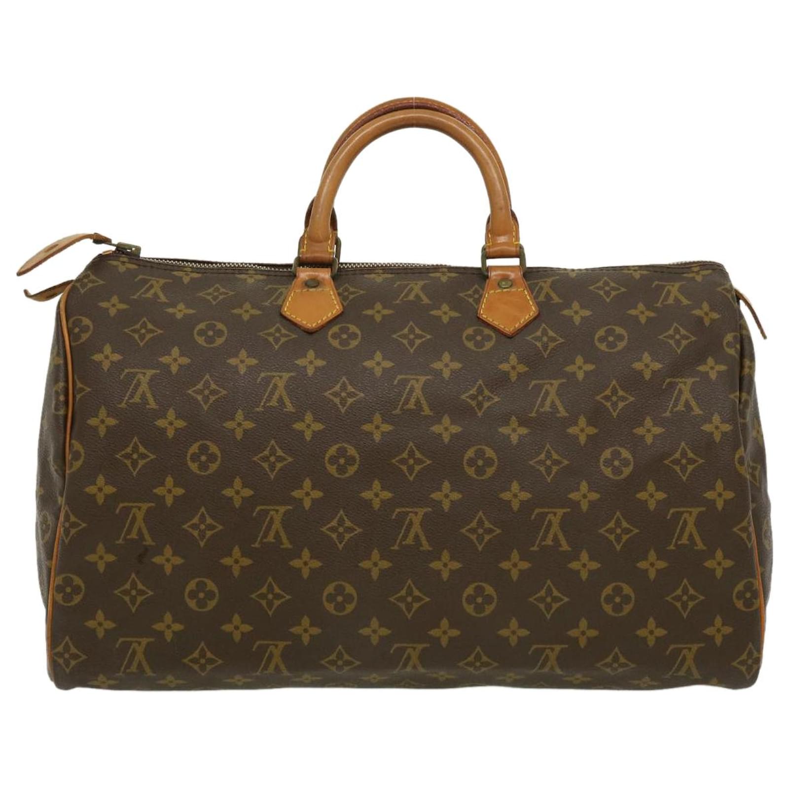 Speedy Louis Vuitton Schnell Braun Leinwand Ref Joli Closet