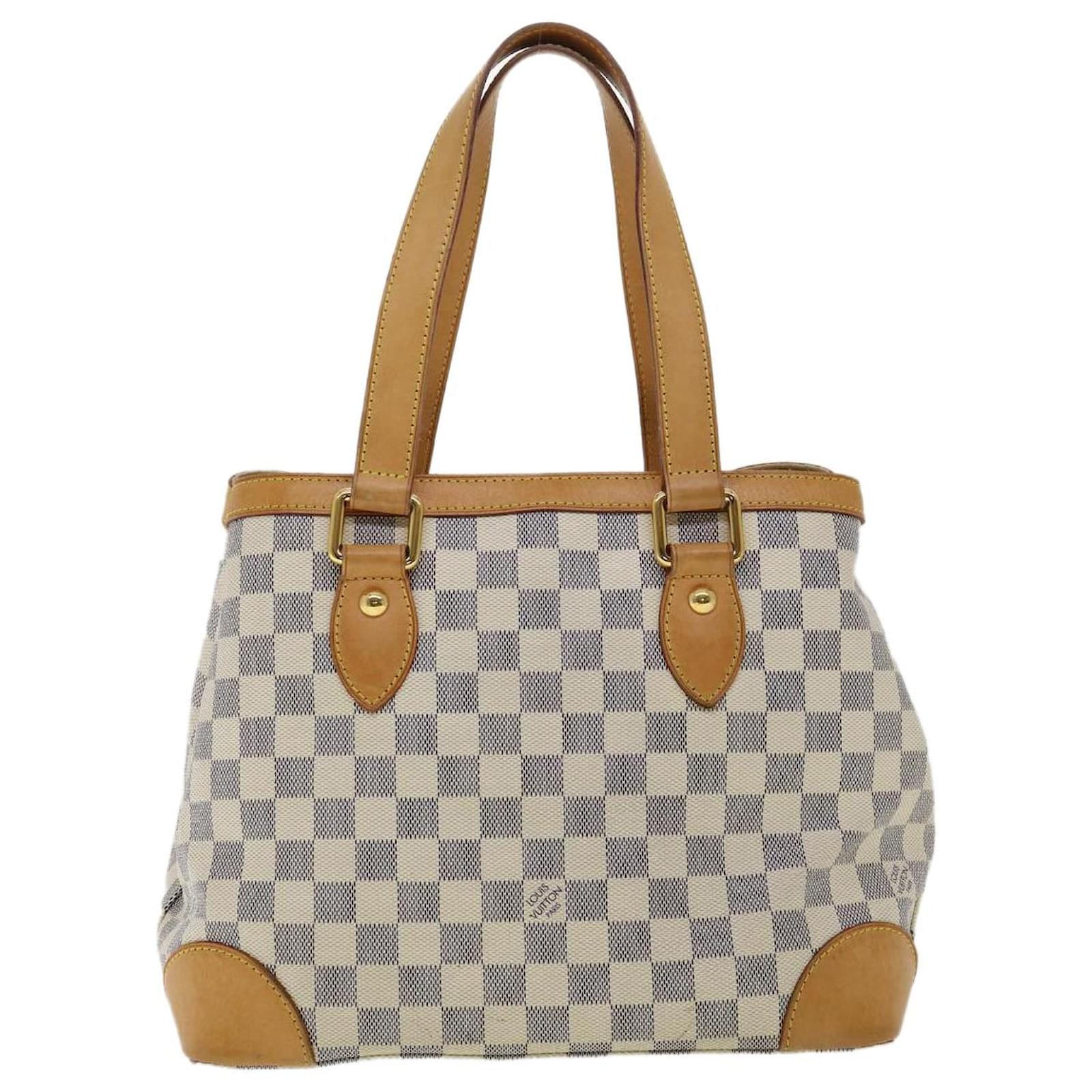 LOUIS VUITTON Damier Azur Hampstead PM Tote Bag N51207 LV Auth Ro572