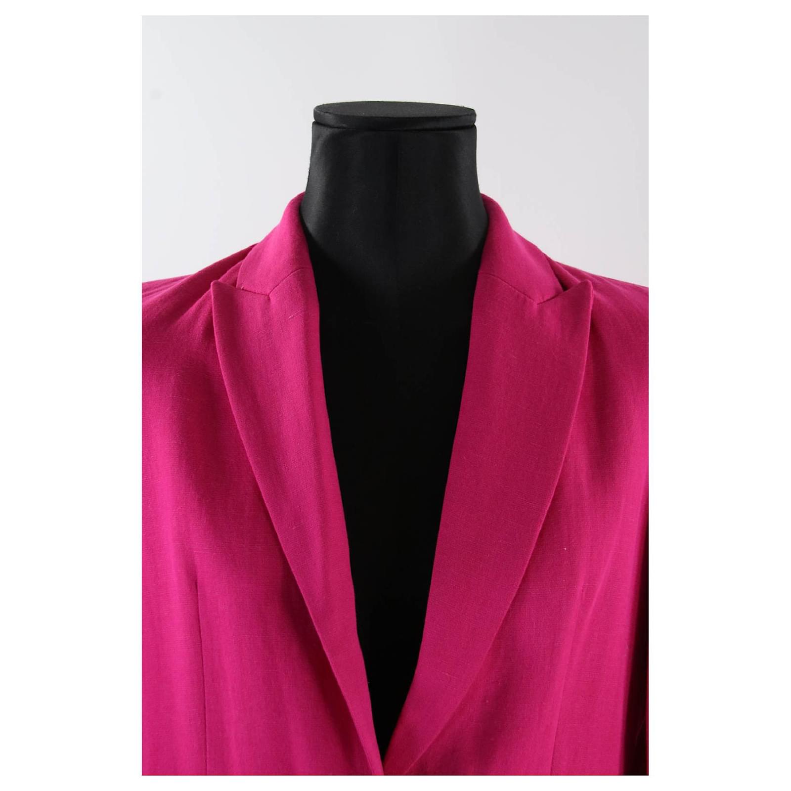 Maje Jacket Pink Viscose Ref Joli Closet