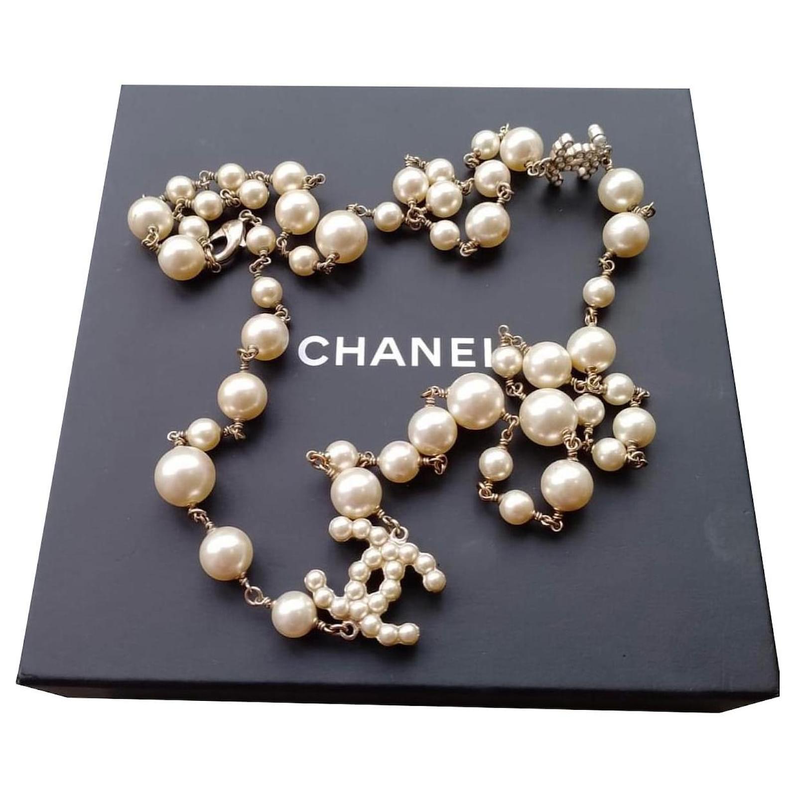 Chanel Colliers Perle Blanc Ref 998908 Joli Closet