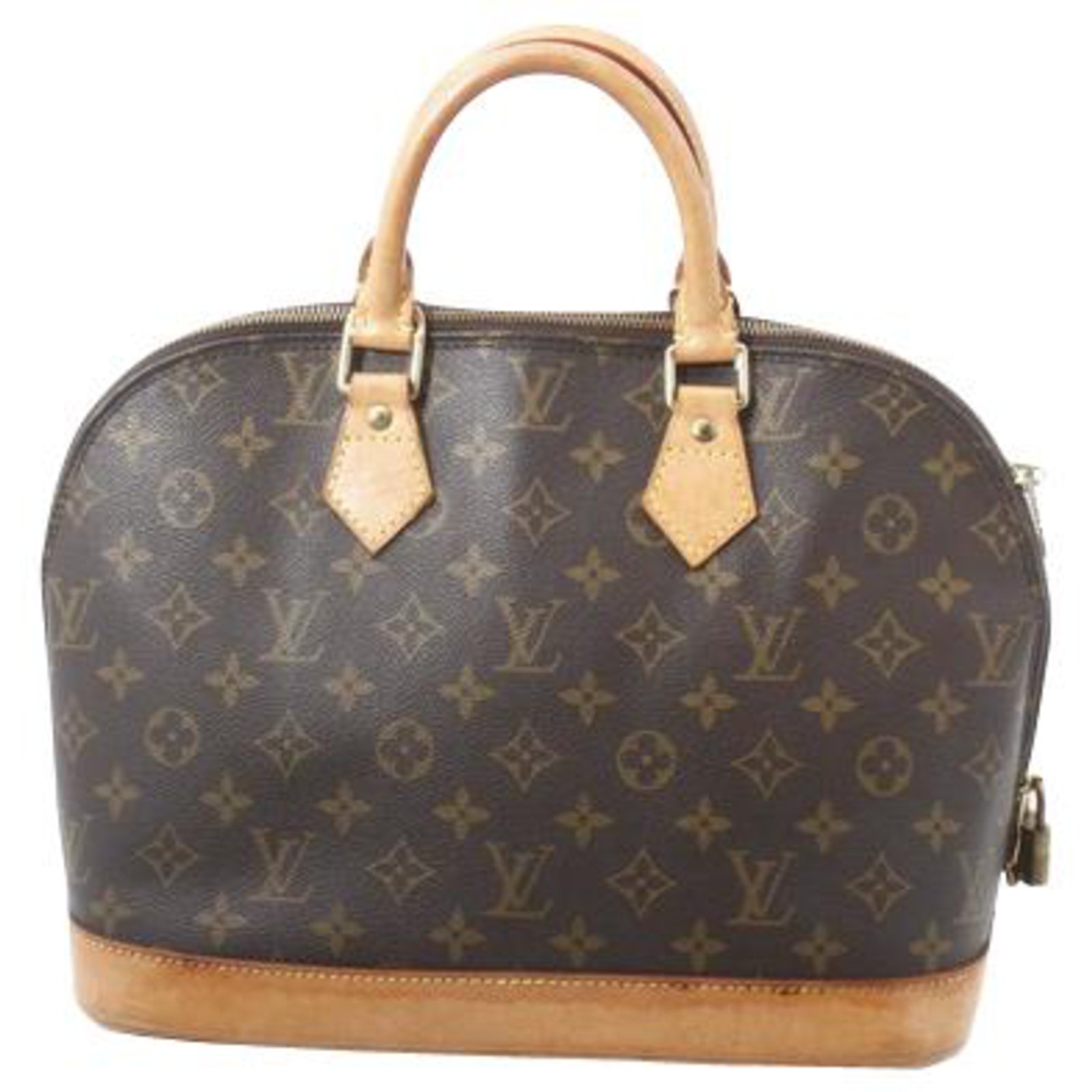 Louis Vuitton Alma Braun Leinwand Ref 155234 Joli Closet