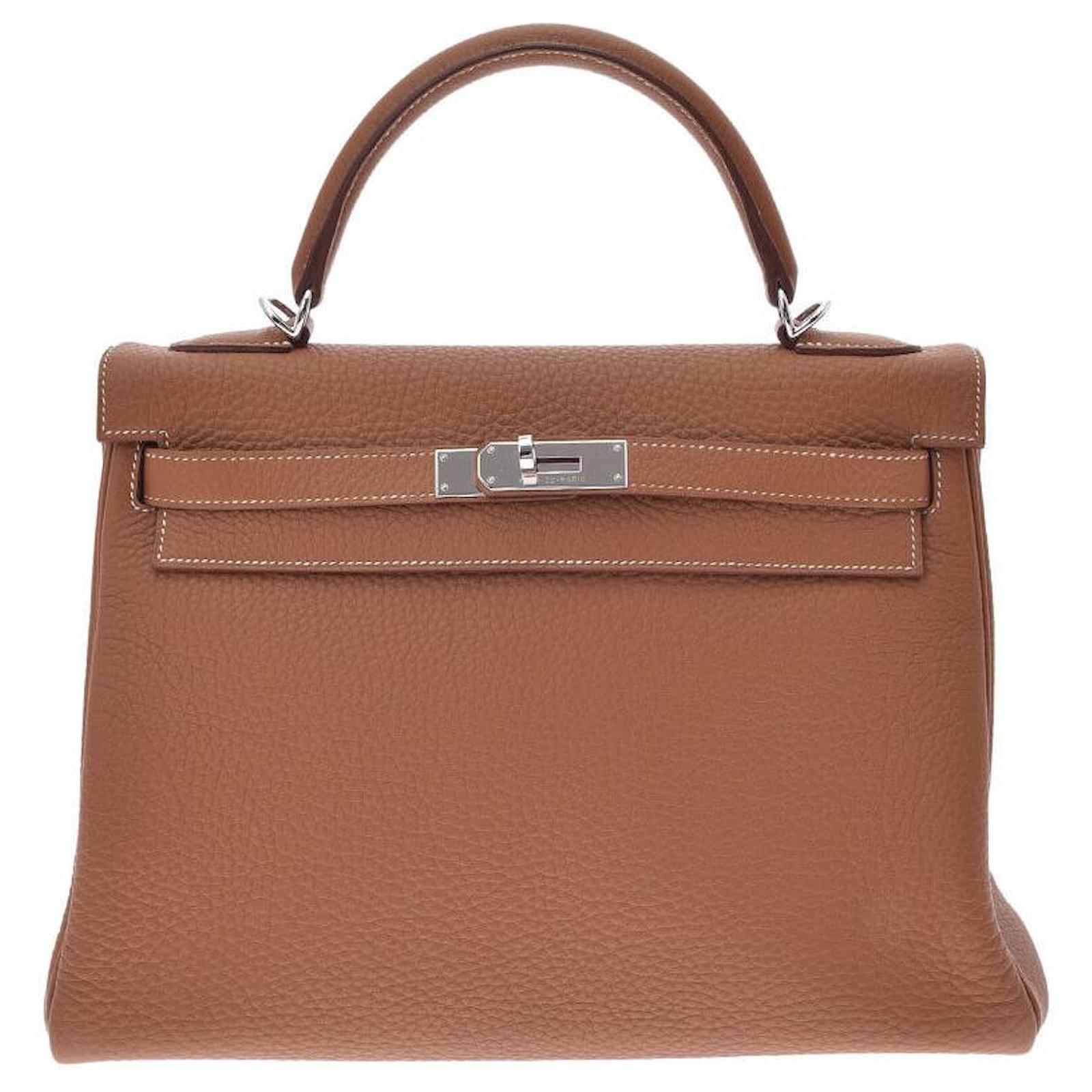 Hermès hermes kelly Cuir Marron ref 725249 Joli Closet