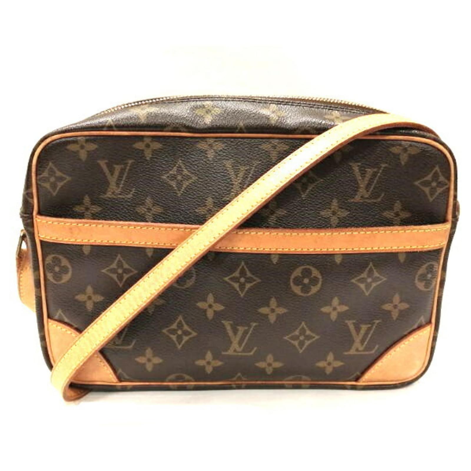 Louis Vuitton Trocadéro Braun Leinwand ref 744844 Joli Closet