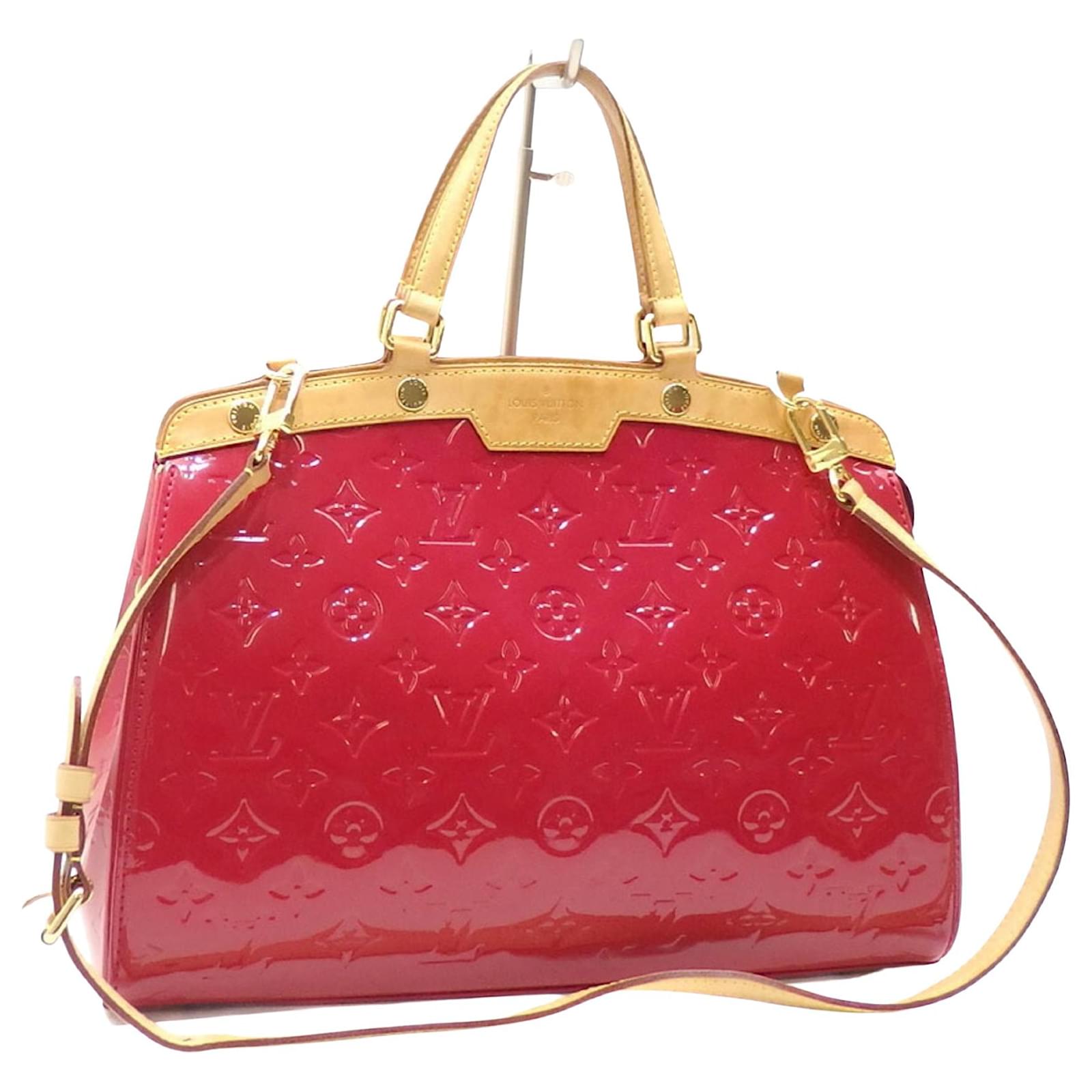 Louis Vuitton Br A Rot Lackleder Ref Joli Closet