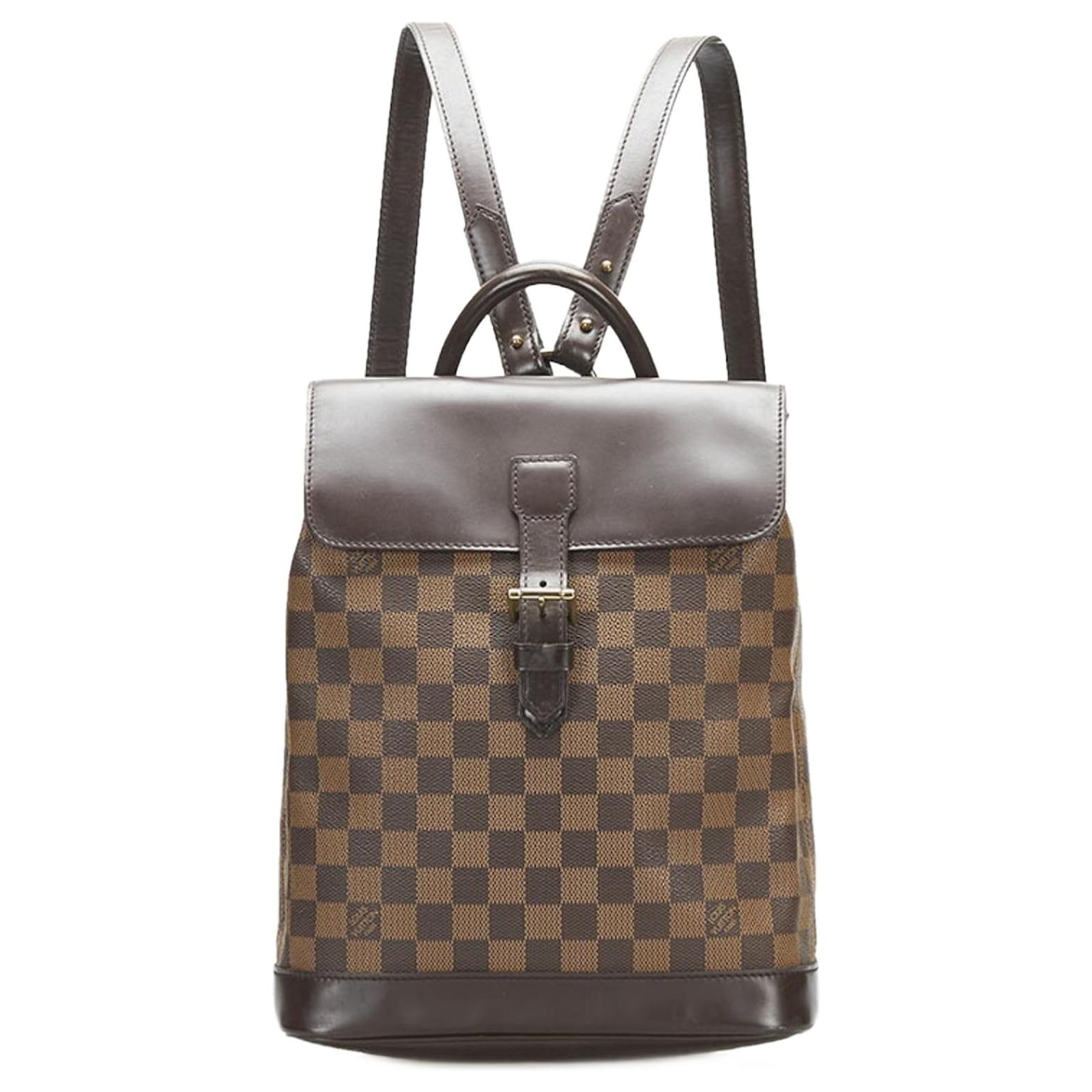 Louis Vuitton Soho Braun Leinwand Ref 778272 Joli Closet