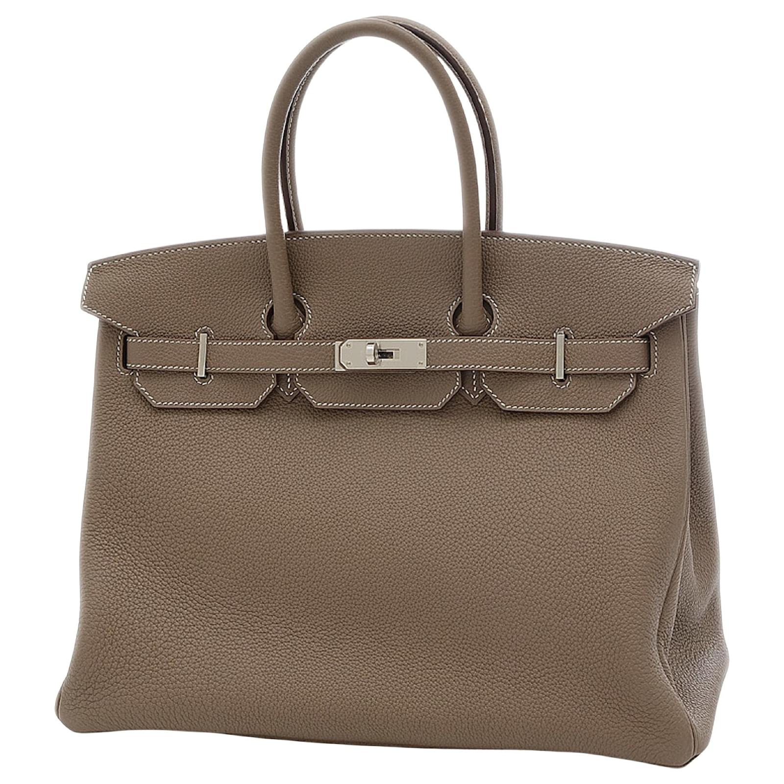 Herm S Hermes Birkin Braun Leder Ref Joli Closet