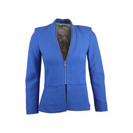 Sandro Jacke Blau mit Reißverschluss