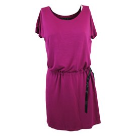 Agnès b. Rosa Viscose Kleid