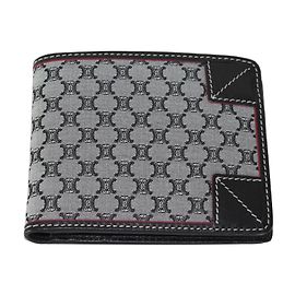 Cartera Céline Marrón de Tela y Cuero