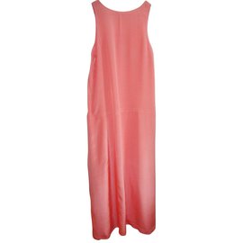 Vestido Vanessa Bruno Athe de seda rosa