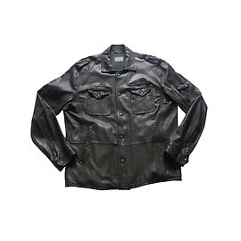 Hugo Boss Black Lamb Leather Jacket XL