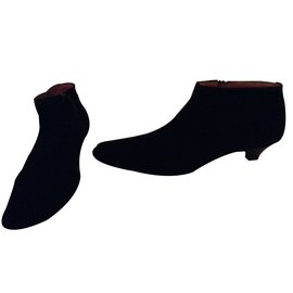 Mosquitos Stiefeletten aus schwarzem Wildleder - Autre Marque