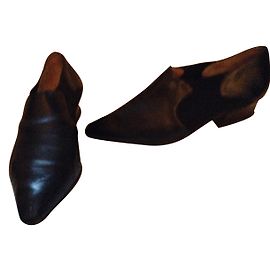 Mocassini Maud Frizon in pelle nera
