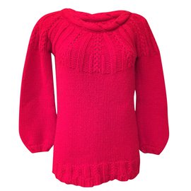 Sweater Old Navy Vermelho de Lã e Algodão M - Autre Marque