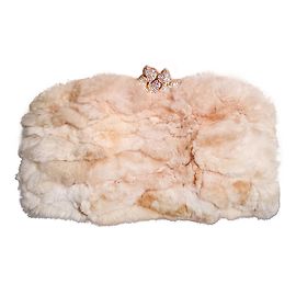 Autre Marque Pochette Manuel Passini Piccola con Fibbia Diamante Beige