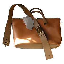 Borsa a mano Chloé Baylee in pelle Wet Sand Coral Reef
