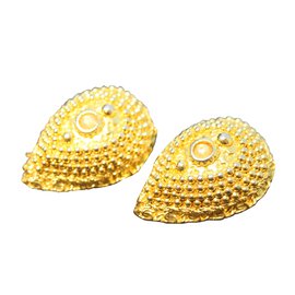 Ohrringe Clip Birnenform Gold - Autre Marque
