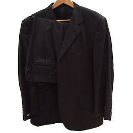 Completo blu in poliestere Massimo Dutti Taglia 54