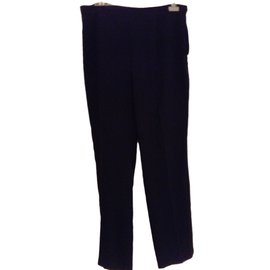 Marina Rinaldi Hose aus Polyester Schwarz