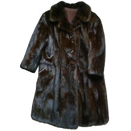 Autre Marque Abrigo de visón marrón Valantin Fourreur Paris