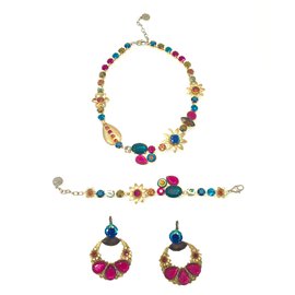 Set Reminiscence Zoe and Lilac Collana Bracciale Orecchini
