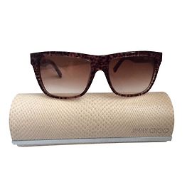 Gafas de sol Jimmy Choo Cuadradas Estampado Leopardo