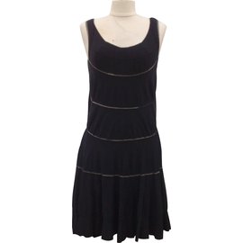 Vestido Marithé et François Girbaud de algodón negro Talla 38