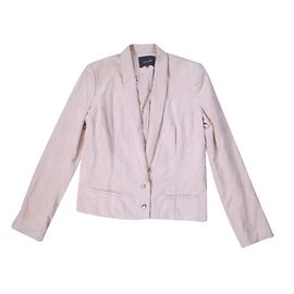 Blazer Isabel Marant de terciopelo de algodón beige