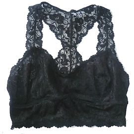 Autre Marque Sujetador Nasty Gal French Affair de encaje negro