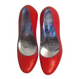 Décolleté Free Lance in pelle rossa 36,5