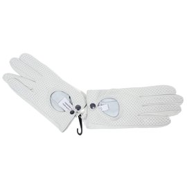 Handschuhe aus Schafsleder Creme Größe 7.5 - Autre Marque