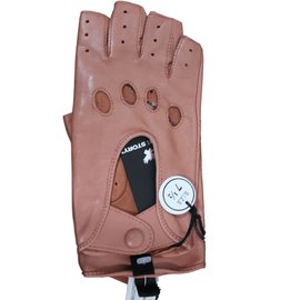 Glove Story Fäustlinge aus Lammleder Rosa - Autre Marque