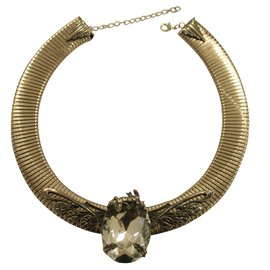 Collana girocollo Art Deco Ermani Bulatti Argentata - Autre Marque