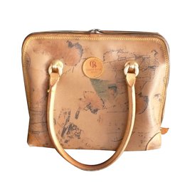 Borsa a mano Cuir Way Mappemonde in pelle multicolore - Autre Marque
