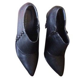 Botines Roberto Botella de piel negra - Autre Marque