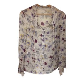 Camicetta di seta Chloé Beige