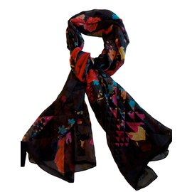 Sciarpa Kenzo con motivi floreali