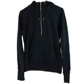 Sudadera con capucha Nike azul marino de algodón Talla M