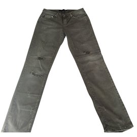 Pantalones Just Cavalli Caqui Corte Recto