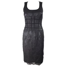 Autre Marque Aijek Black Lace Dress ref.JC1080097 (Sold) - Joli Closet Autre Marque Aijek Black Lace Dress ref.JC1080097 (Sold) - Joli Closet
