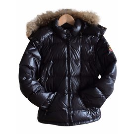 Autre Marque Chaqueta Biscote Negra de Poliéster
